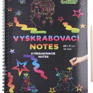 Vyškrabovací notes 28x21