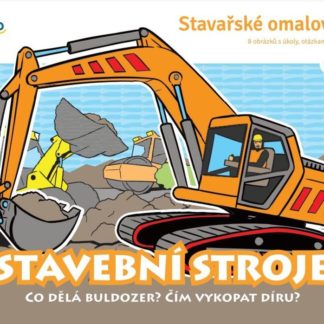 Stavařské omalovánky - Stavební stroje