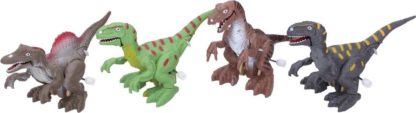 Dinosaurus na natažení se světelnými efekty 14 cm