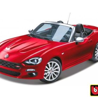 Bburago 1:24 Fiat 124 Spider Red