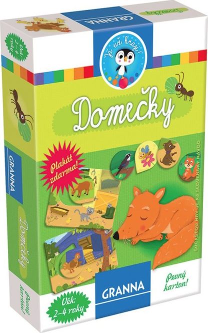 Domečky - didaktická hra