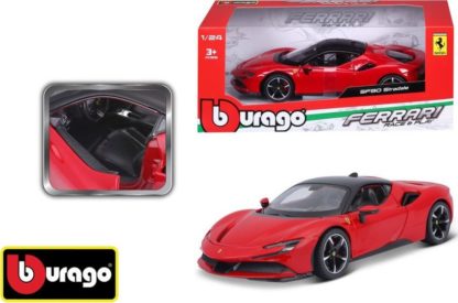 Bburago 1:24 Ferrari Top SF90 Stradale Red