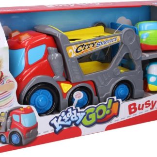 Kiddy Auto odtahovka s efekty 31 cm 2 auta 9 cm