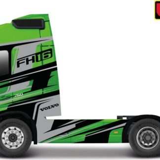 Bburago 1:43 Volvo FH16 Globetrotter 750 XXL - Green