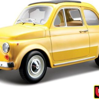 Bburago 1:24 Fiat 500 F 1965 Yellow