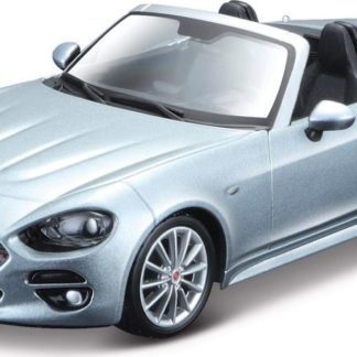 Bburago 1:24 Fiat 124 Spider Metalic Silver