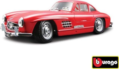 Bburago 1:24 Mercedes Benz 300SL Red