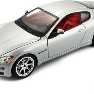 Bburago 1:24 Maserati GranTurismo (2008) Silver