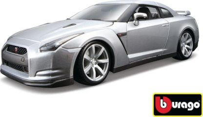 Bburago 1:18 2009 Nissan GT-R Metallic stříbrná 18-12079