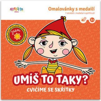 Omalovánky - Umíš to taky? - cvičíme se skřítky