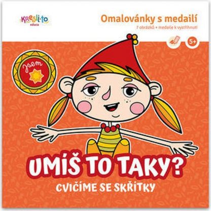 Omalovánky - Umíš to taky? - cvičíme se skřítky