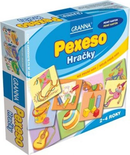 Pexeso - hračky