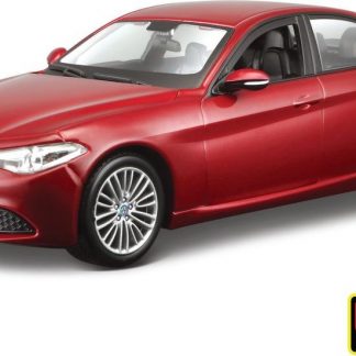 Bburago 1:24 Alfa Romeo Giulia (2016) Metallic Red