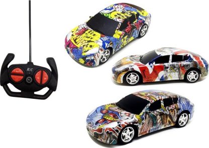 Auto s graffiti RC 18 cm