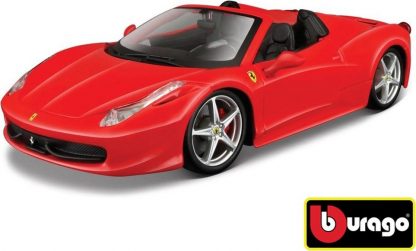 Bburago 1:24 Ferrari 458 Spider Red