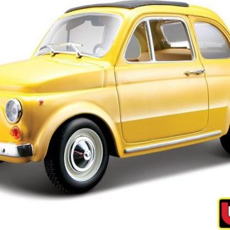 Bburago 1:24 Fiat 500 F 1965 Yellow