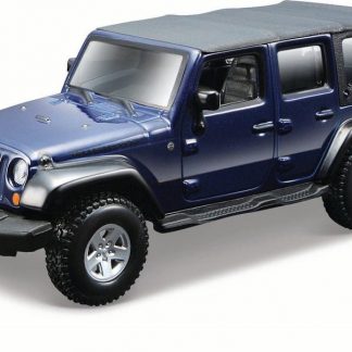 Bburago 1:32 Jeep Wrangler Unlimited Rubicon - metalic blue