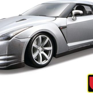 Bburago 1:18 2009 Nissan GT-R Metallic stříbrná 18-12079